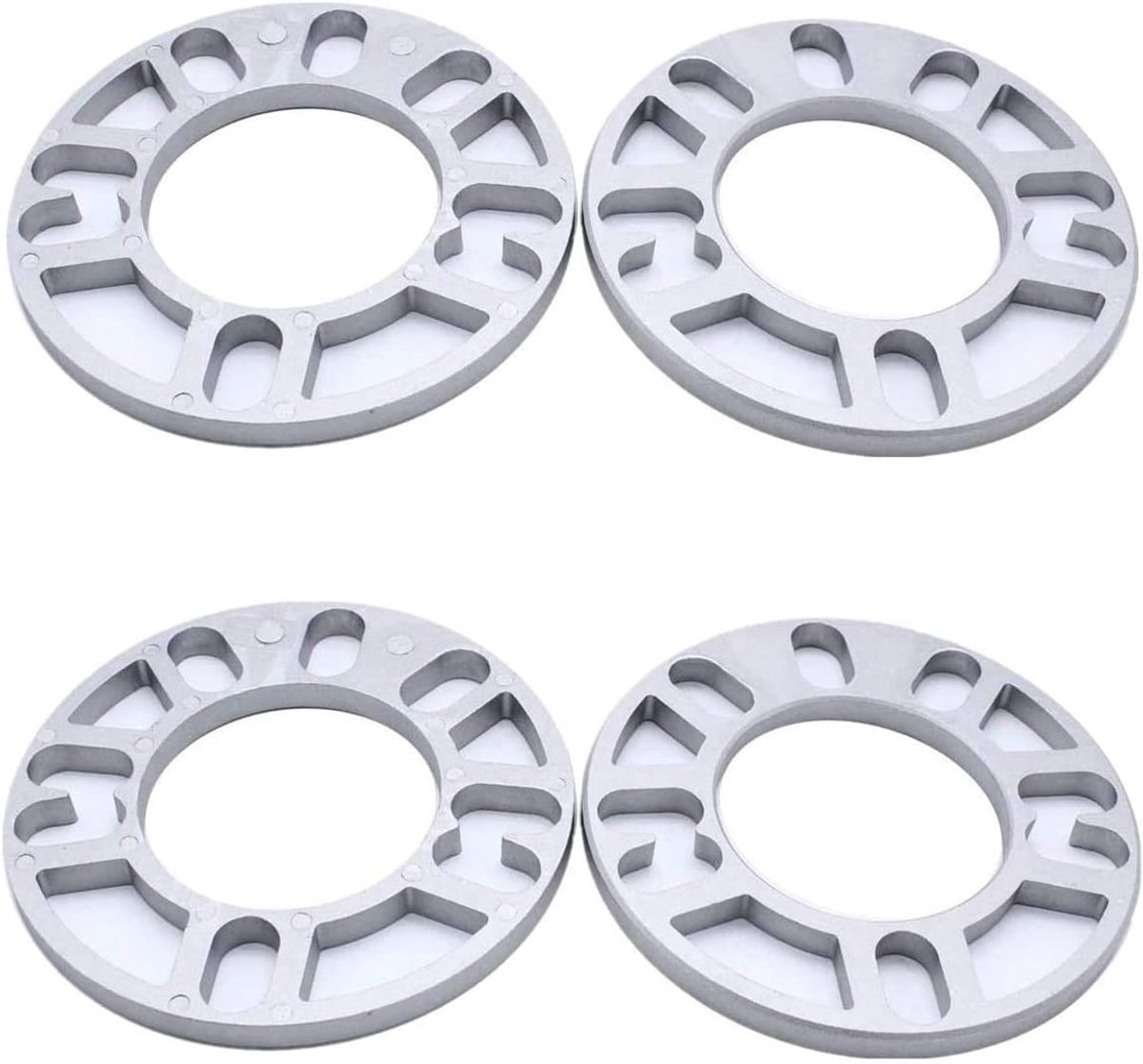 Wiel spacers 10mm - aluminium - 4 en 5 gaten - verbeterde stabiliteit - ShopVlot