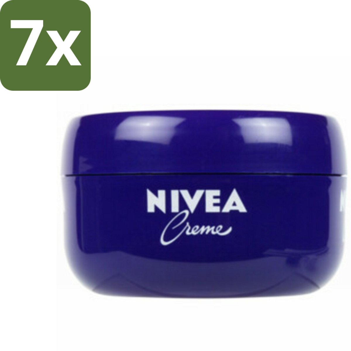 NIVEA - Crème - Pot - Verzorgend - Droge Huid - Hydraterend - 200 ml - Bulkverpakking - 7 stuks