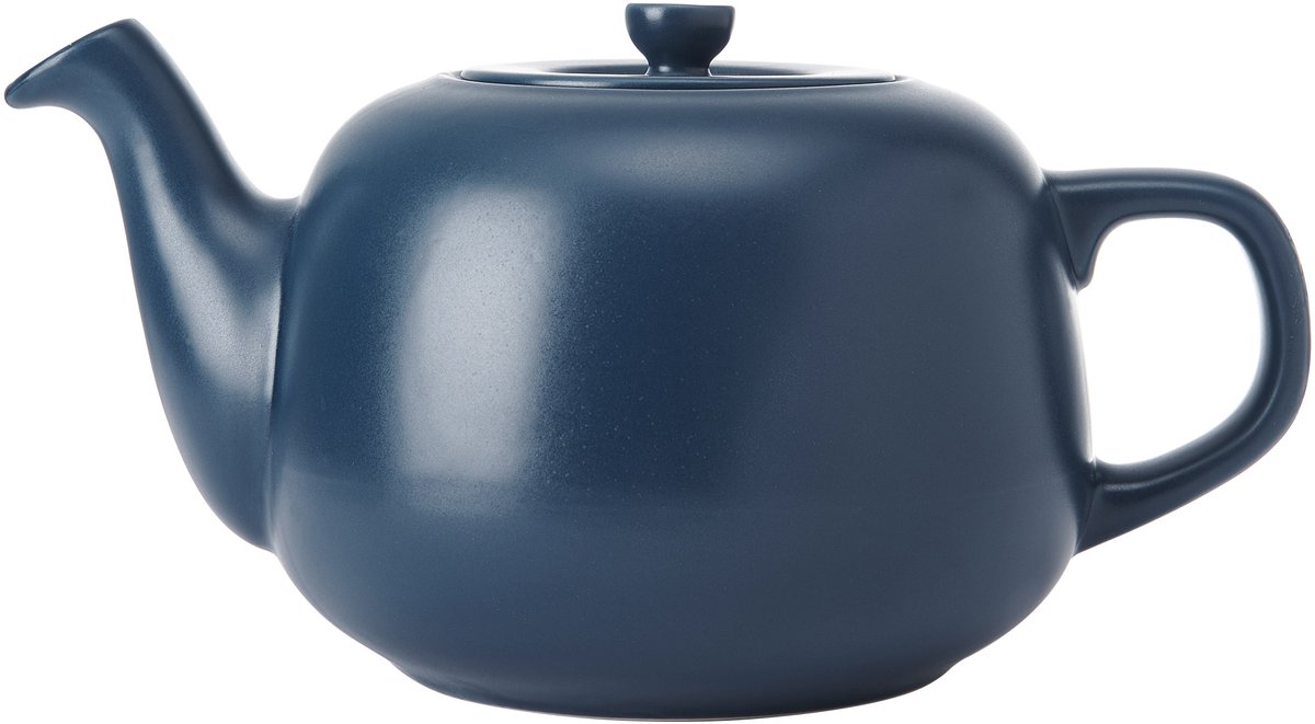 La Cafetière - Theepot - Classic - Keramiek - Marineblauw - 6 Kops - 1.5L