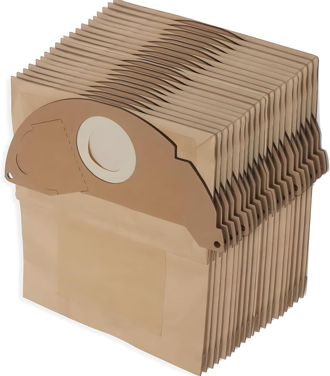 20x Dust Bags Compatible with Kärcher WD2250 A2004 A2054 MV2 WD2 6.904-322.0 - Vacuum Bags - ShopVlot