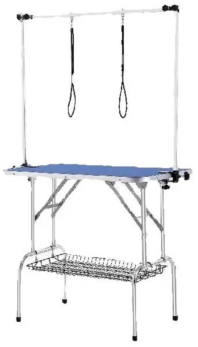 Geargalaxy Hondentafel - Honden Trimtafel - Verzorgingstafel - Groomingtafel - Trimtafel - Voor Kleine & Middelgrote Honden
