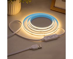 sylvwin COB ledstrip, 1 m, dimbaar, 3000 K, warmwit - ShopVlot