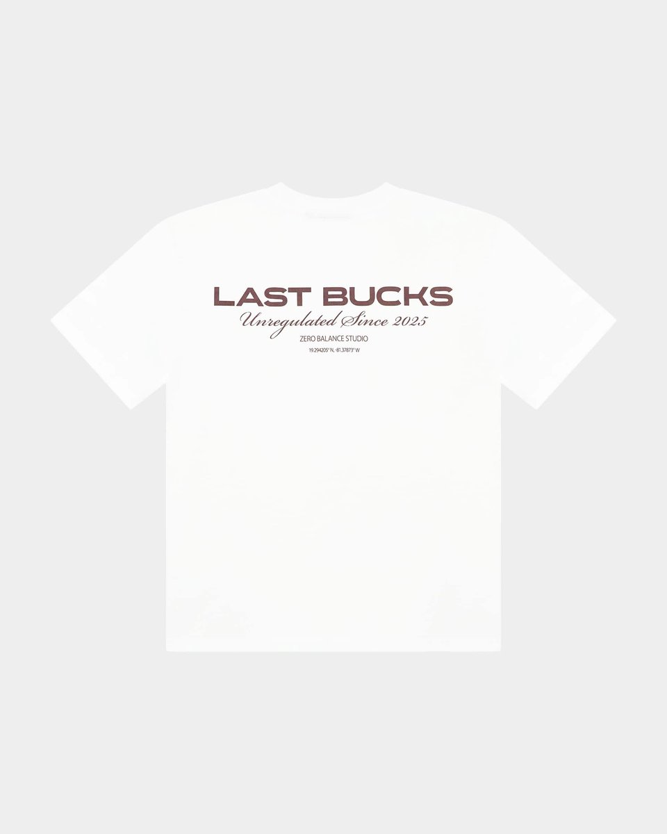 Last Bucks - Zero Balance Tee - Heren T-shirt - Rood - Maat L - Regular Fit