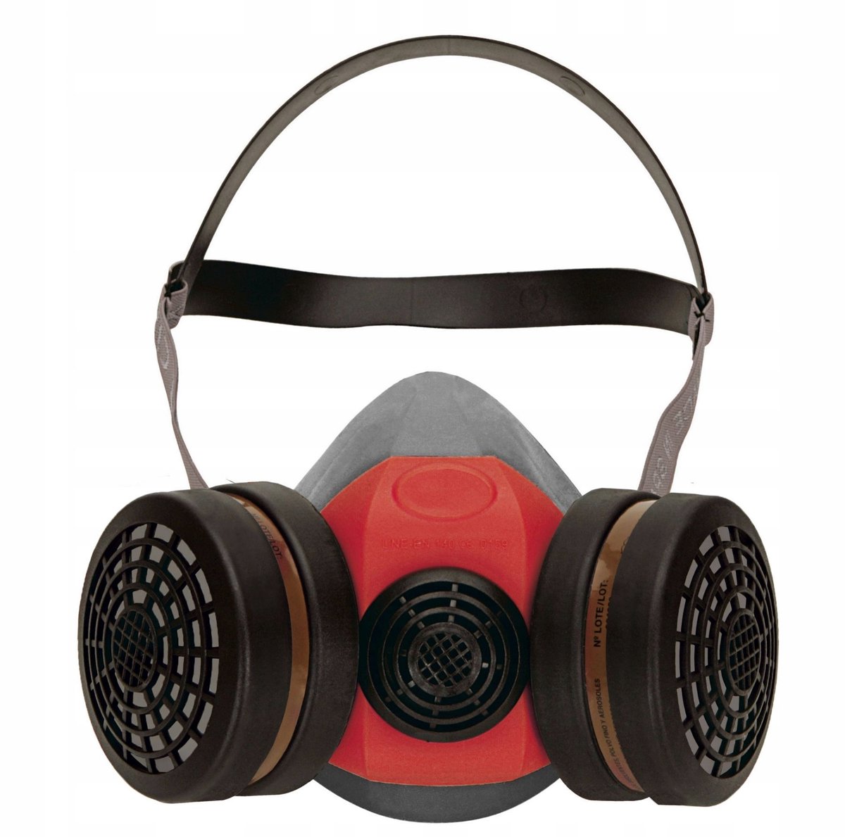 Merkloze Halfmasker Gasmasker met ABEK Filters