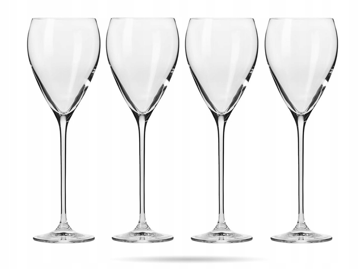 Krosno Perla Wijnglazen Set - 4 stuks, 280 ml