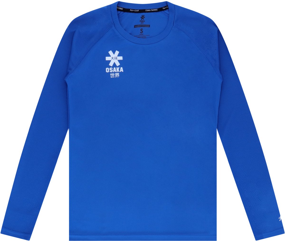 Osaka Women Training Tee Long Sleeve Blauw kobalt