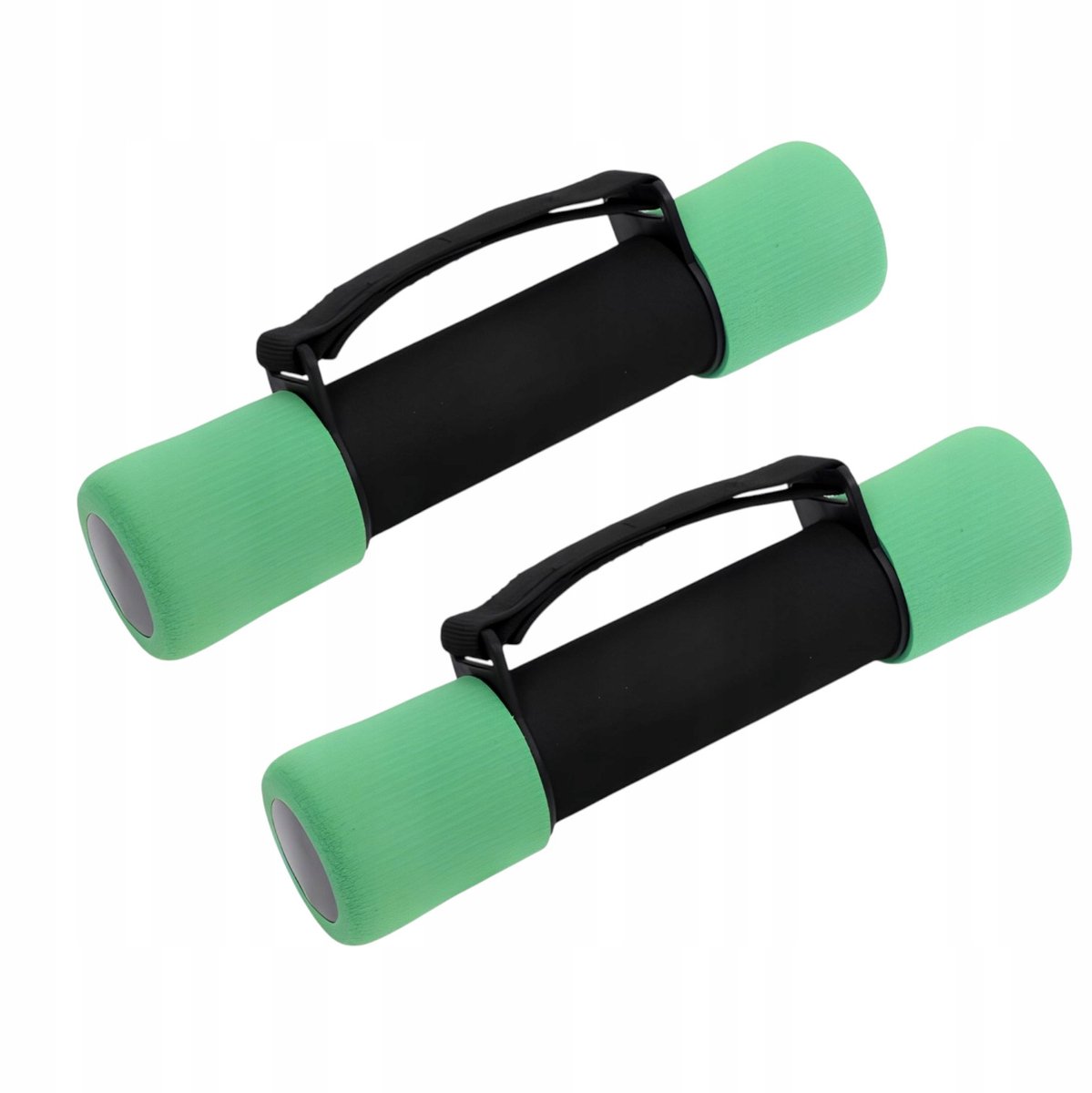 Fitness Halters 2x1kg met Handvat voor Kracht- en Aerobics Training