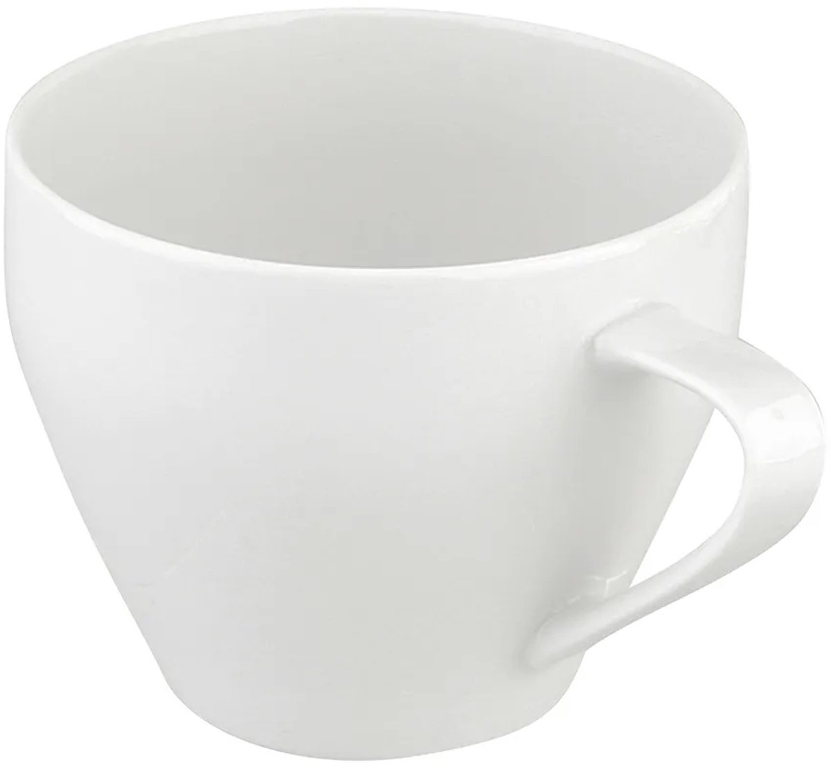 Porseleinen Kop & Schotel 250ml - Wit met Gouden Accent