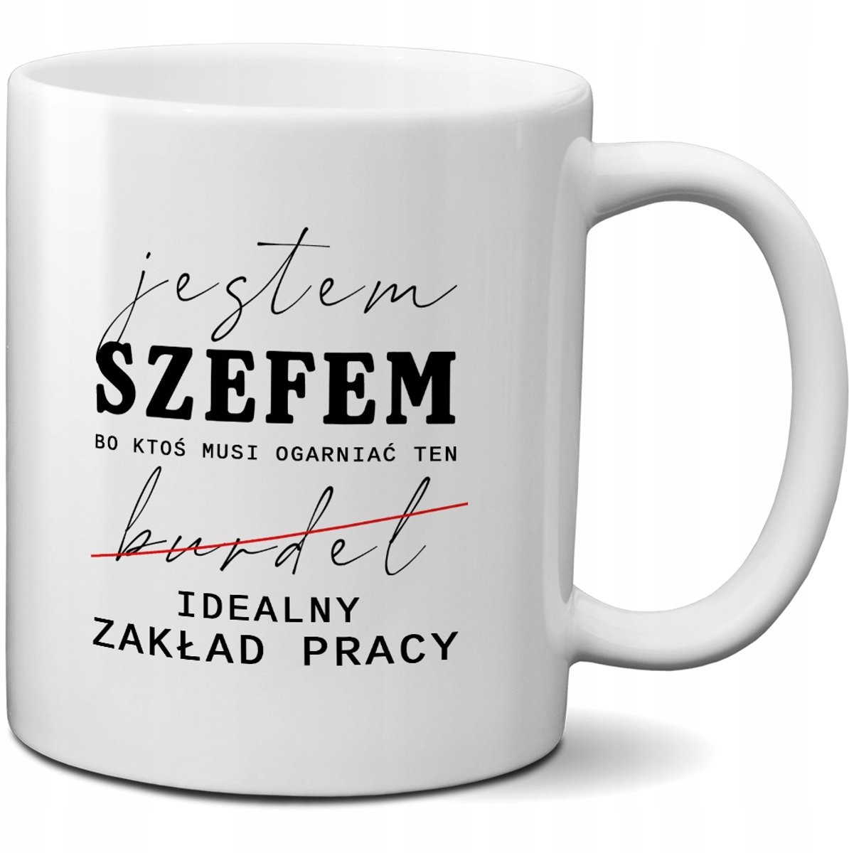 Grappige Mok voor Chef: Cadeau voor Manager, Baas, Directeur