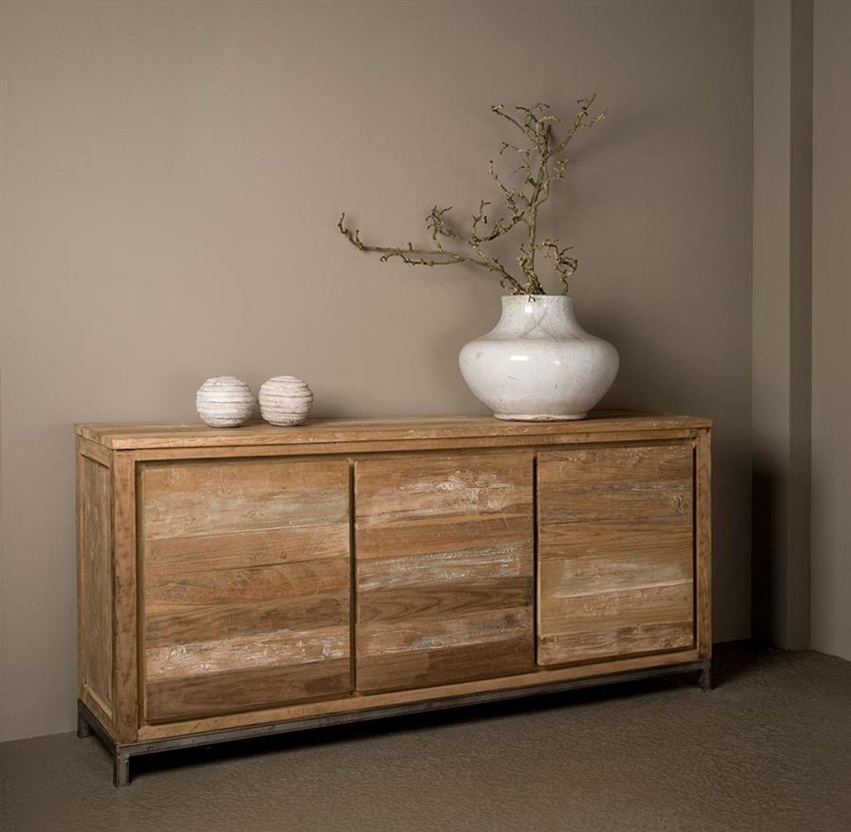 Tower Living Dressoir Venetie - Bruin Hout - 180x45x85cm