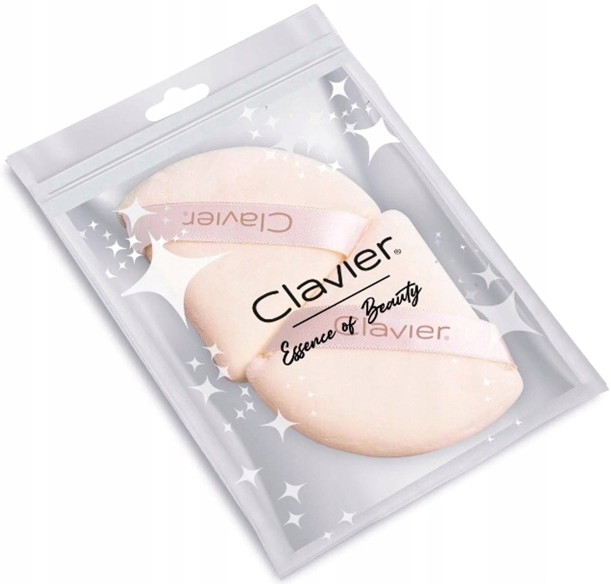 Clavier Driehoekige Poederdons - Beige, 2 stuks