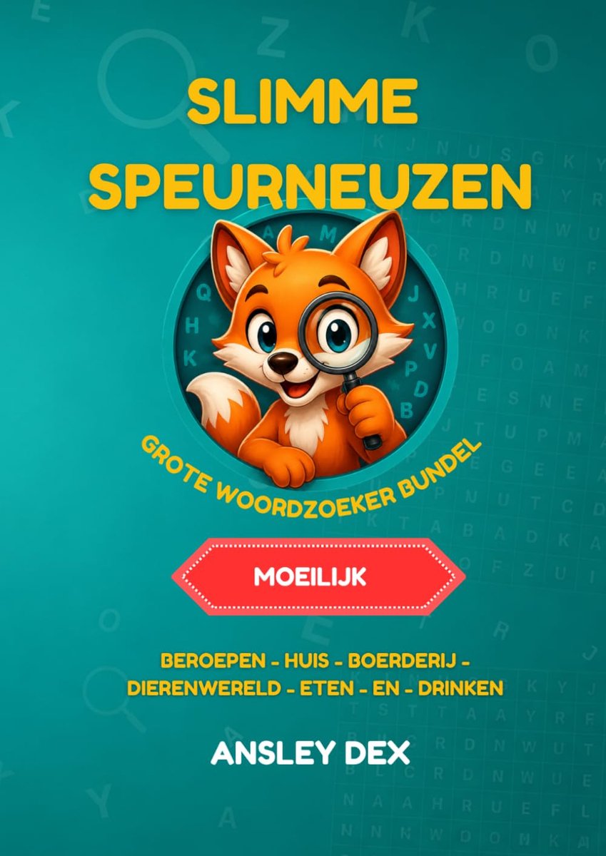 woordzoeker bundel - grote moeilijk - 50 spannende thema's - uitdagend voor puzzelliefhebbers - ShopVlot