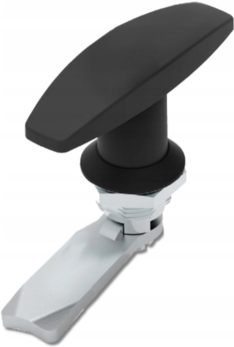 Industrie kwartierslag slot met T-greep, 18,5mm, polyamide