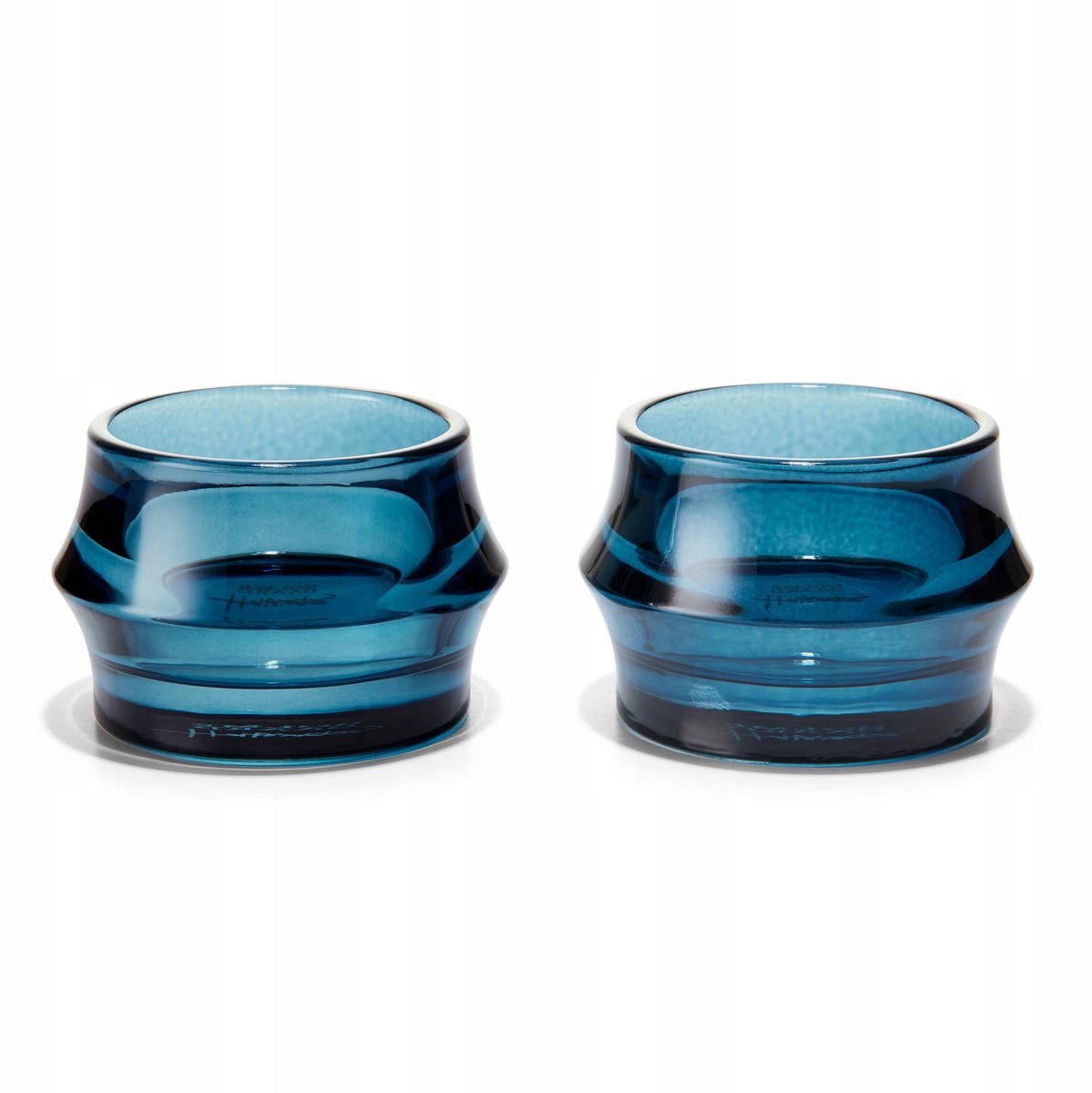 Holmegaard ARC Theelichthouder - 2 Stuks - Blauw