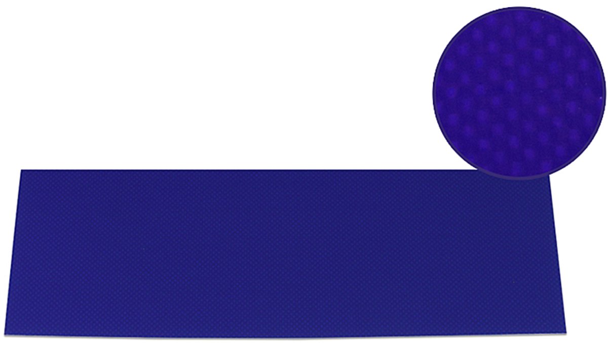 Donkerblauwe presentatiereparatiepatch 11x34,5cm