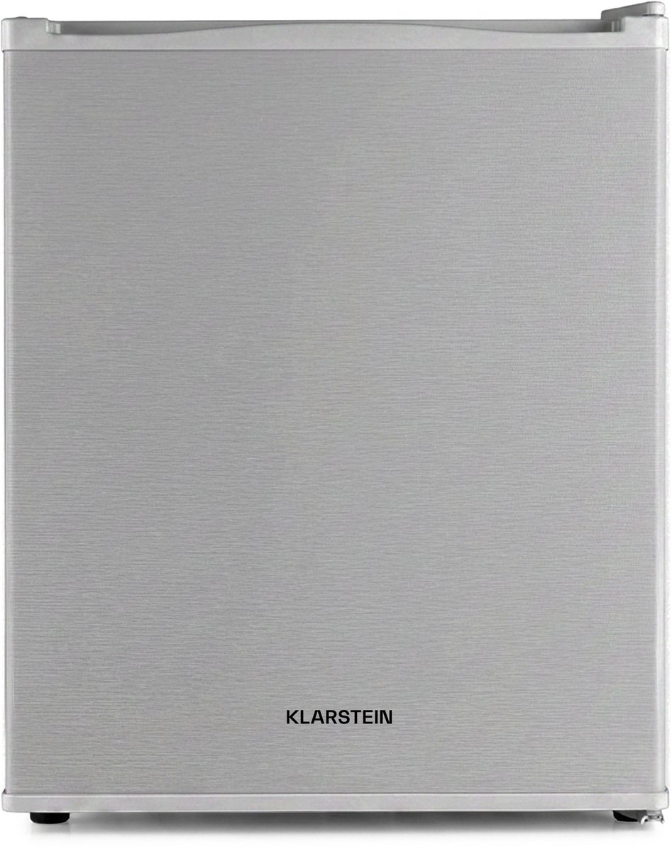 Klarstein Minikoelkast voor kamer, 40L minikoelkast voor drankjes & cosmetica, Kleine minibar, Koelkast klein & stil, Verstelbare schappen, Kleine skincare koelkast 6-15°C