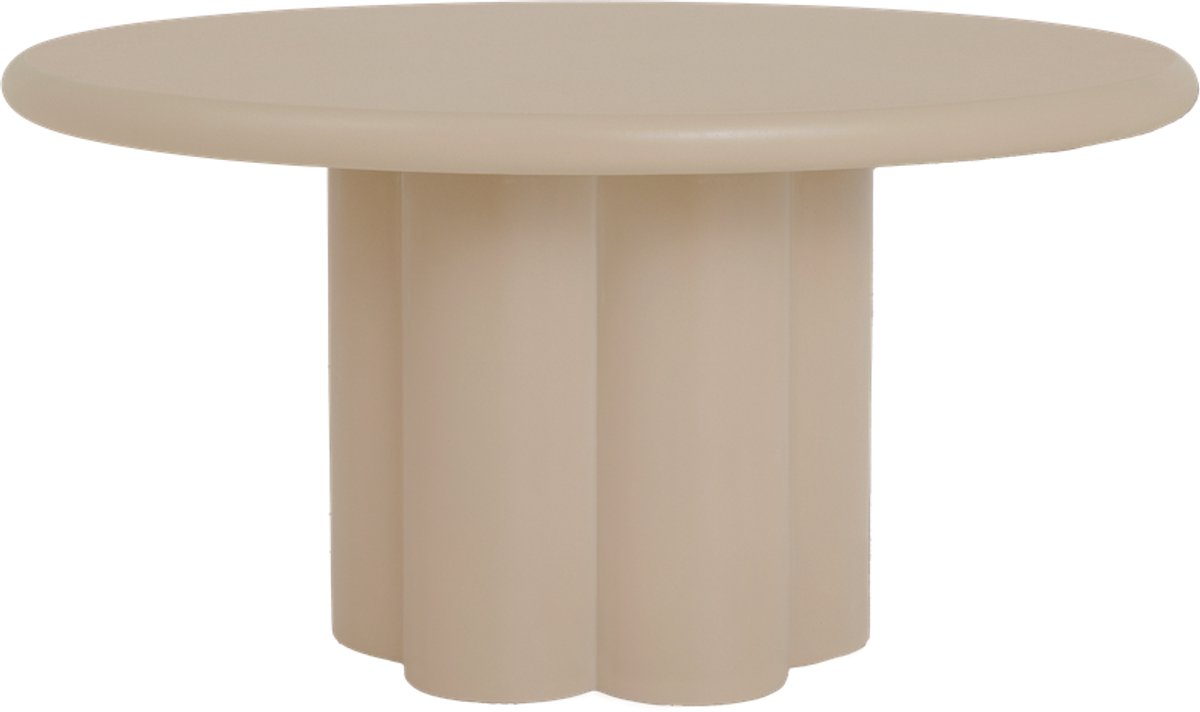 Tower Living Eetkamertafel Melzo Rond Beige 130cm