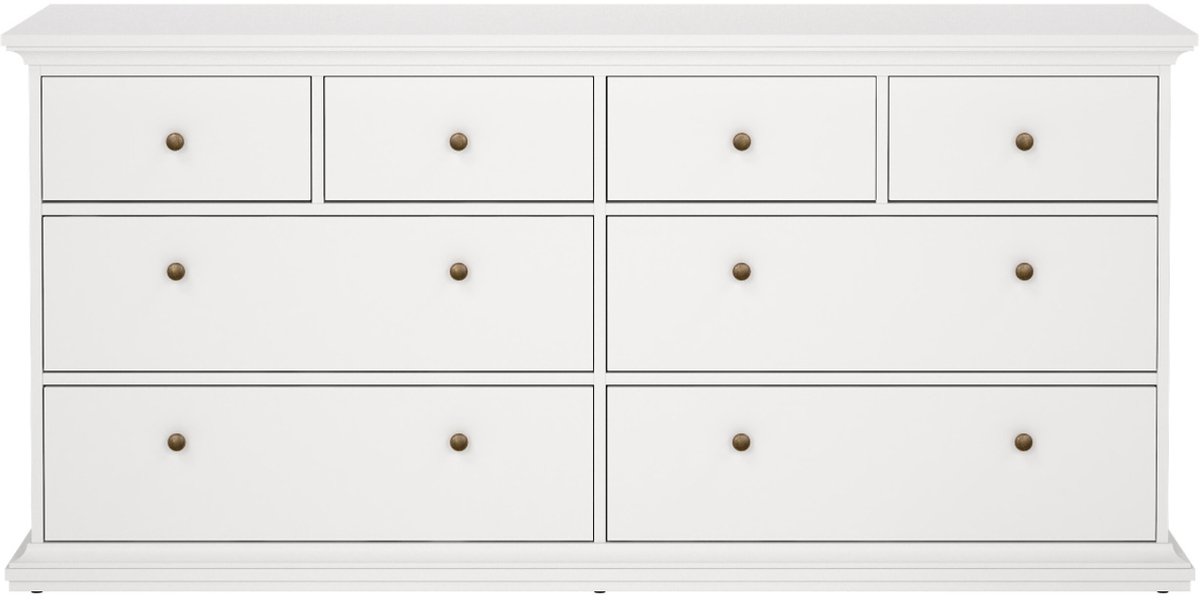Giga Living Ladekast Paris - Wit - 180x90x50cm