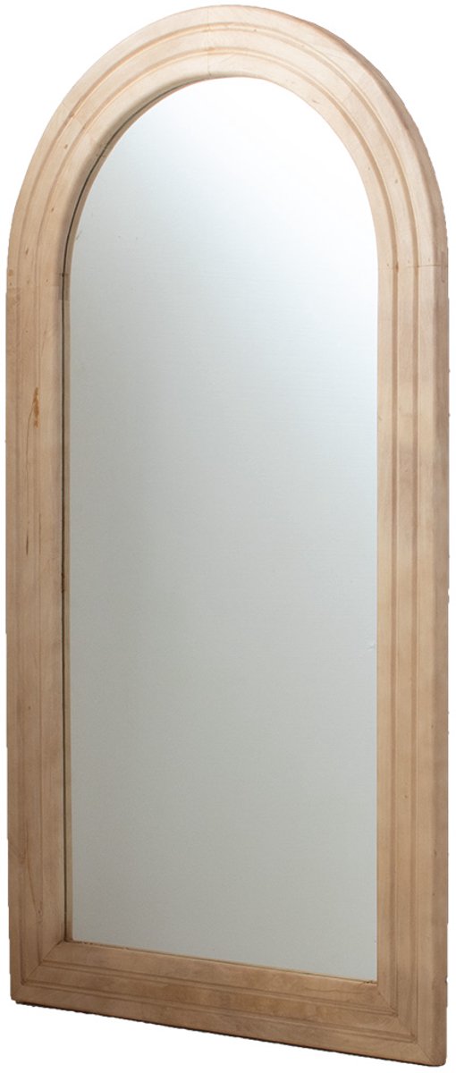 Giga Meubel Spiegel Esther - Naturel Mangohout - 94x4x178cm