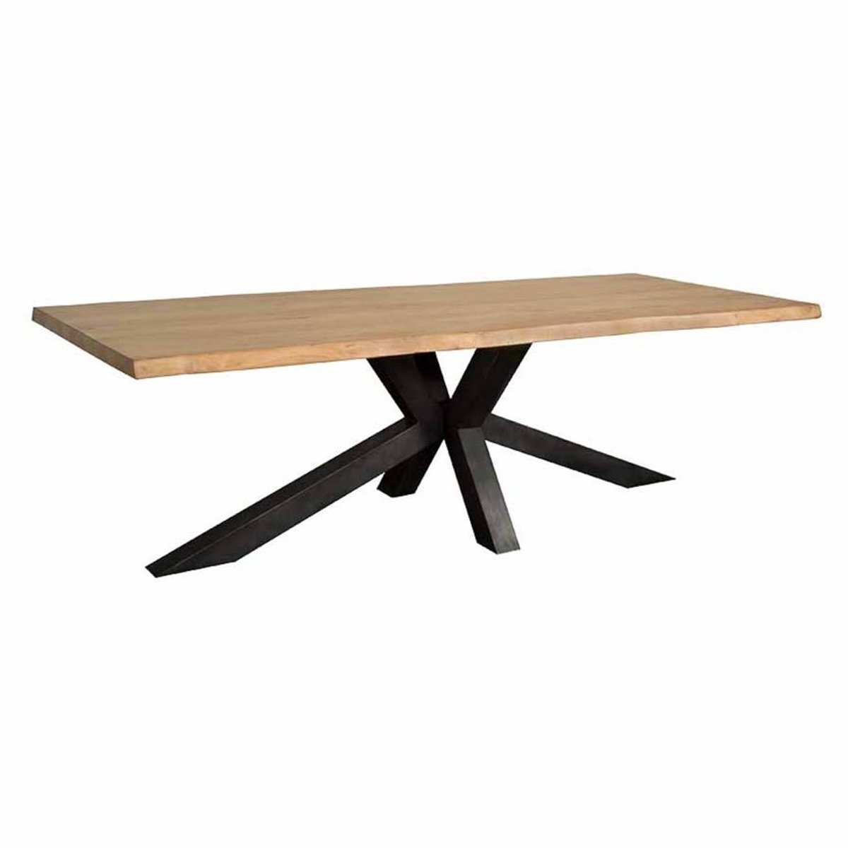 Tower Living Eettafel Sovana - Rechthoek Naturel Hout - 180x90x78cm