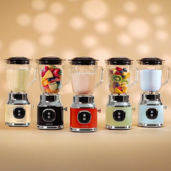 Cecotec RetroTwist Yellow 1 l Blender voor op aanrecht 800 W Geel van Cecotec — afbeelding 5