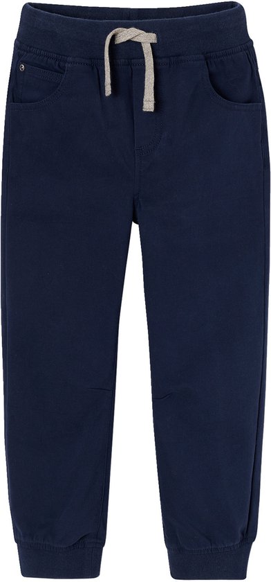 Jongensjoggingbroek, eenvoudig aan te trekken marineblauw