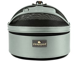 Sleepypod Mobile Pet Bed 3-in-1 - Glacier Silver - draagtas - autostoel - huisdierenbed