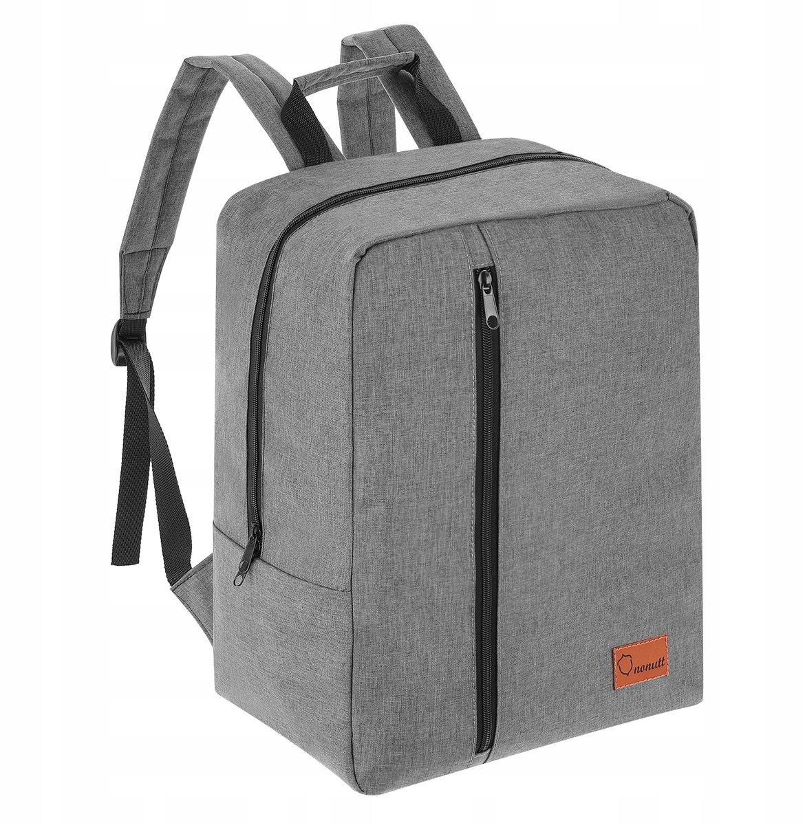 NONUTT Handbagage Rugzak 40x20x25cm Grijs - Perfect voor Vluchten