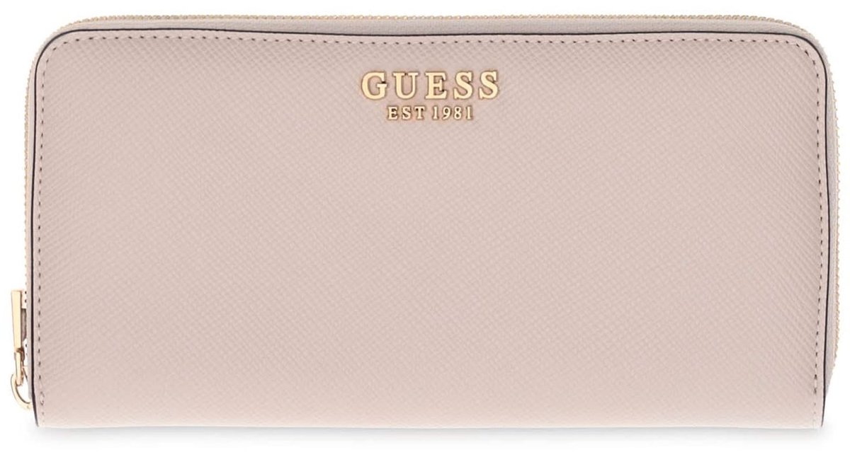 GUESS portemonnee Danielle SLG Zip Around Wallet Bone beige