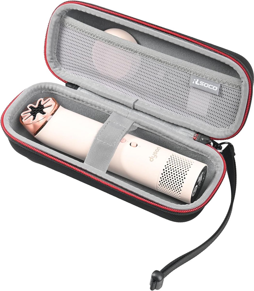 Case hoes voor Dyson HushJet Mini Cool Fan - zwart - schokabsorberend - optimale bescherming - ShopVlot