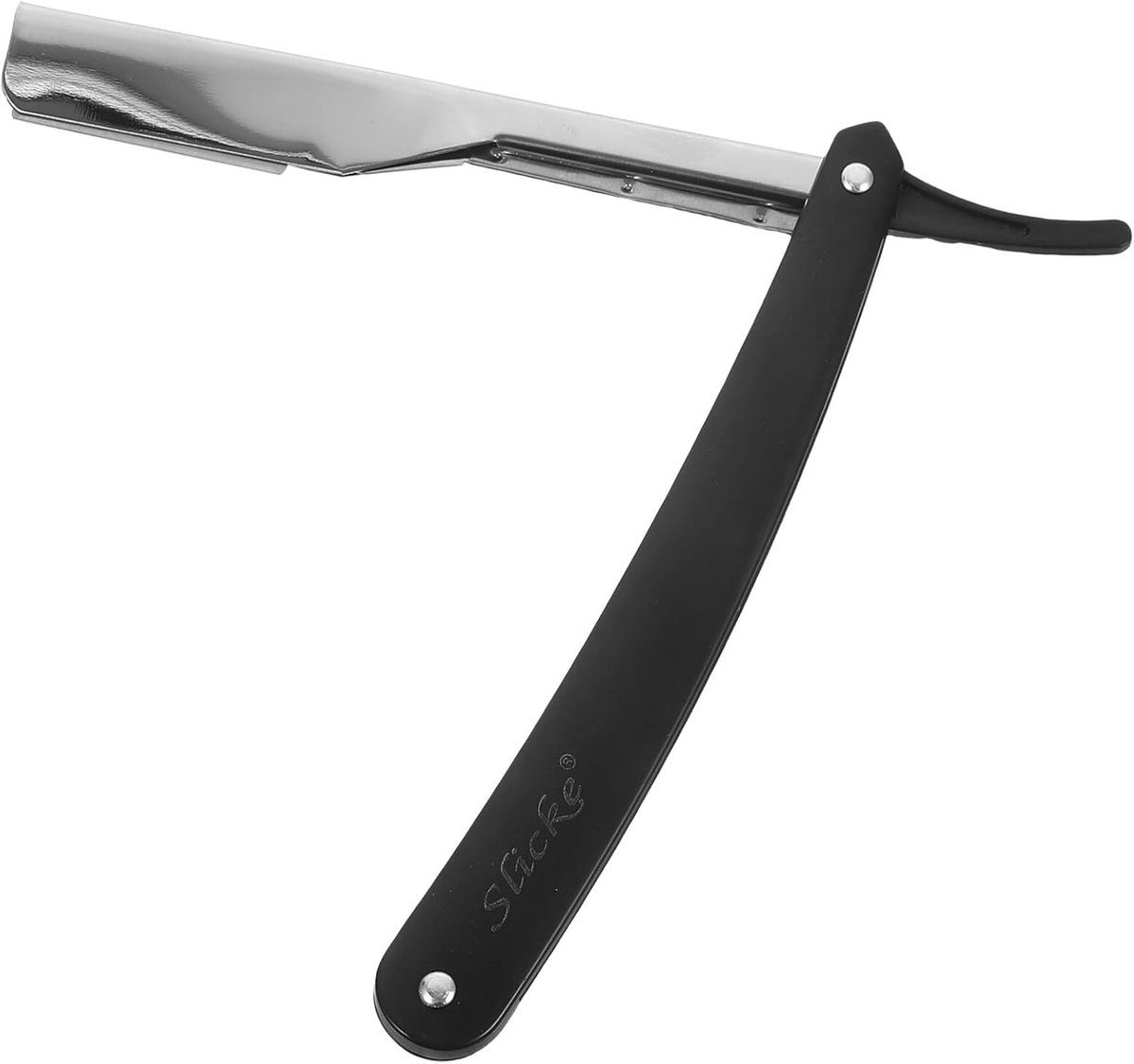 Barber scheermes heren Heavy Duty - metalen uitvoering - enkelzijdig mes - voor een nauwkeurige scheerbeurt - ShopVlot