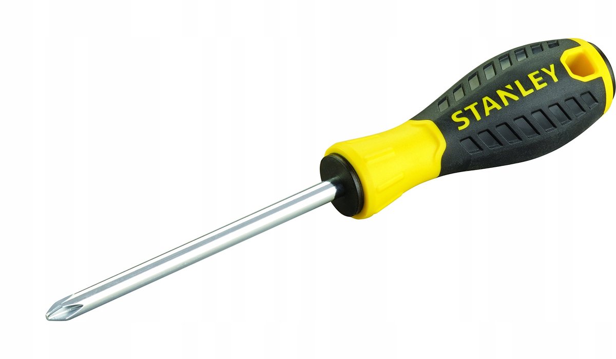 Merkloze Schroevendraaier PH 2x100mm met TPR Handvat en Chromen Vanadium Staal