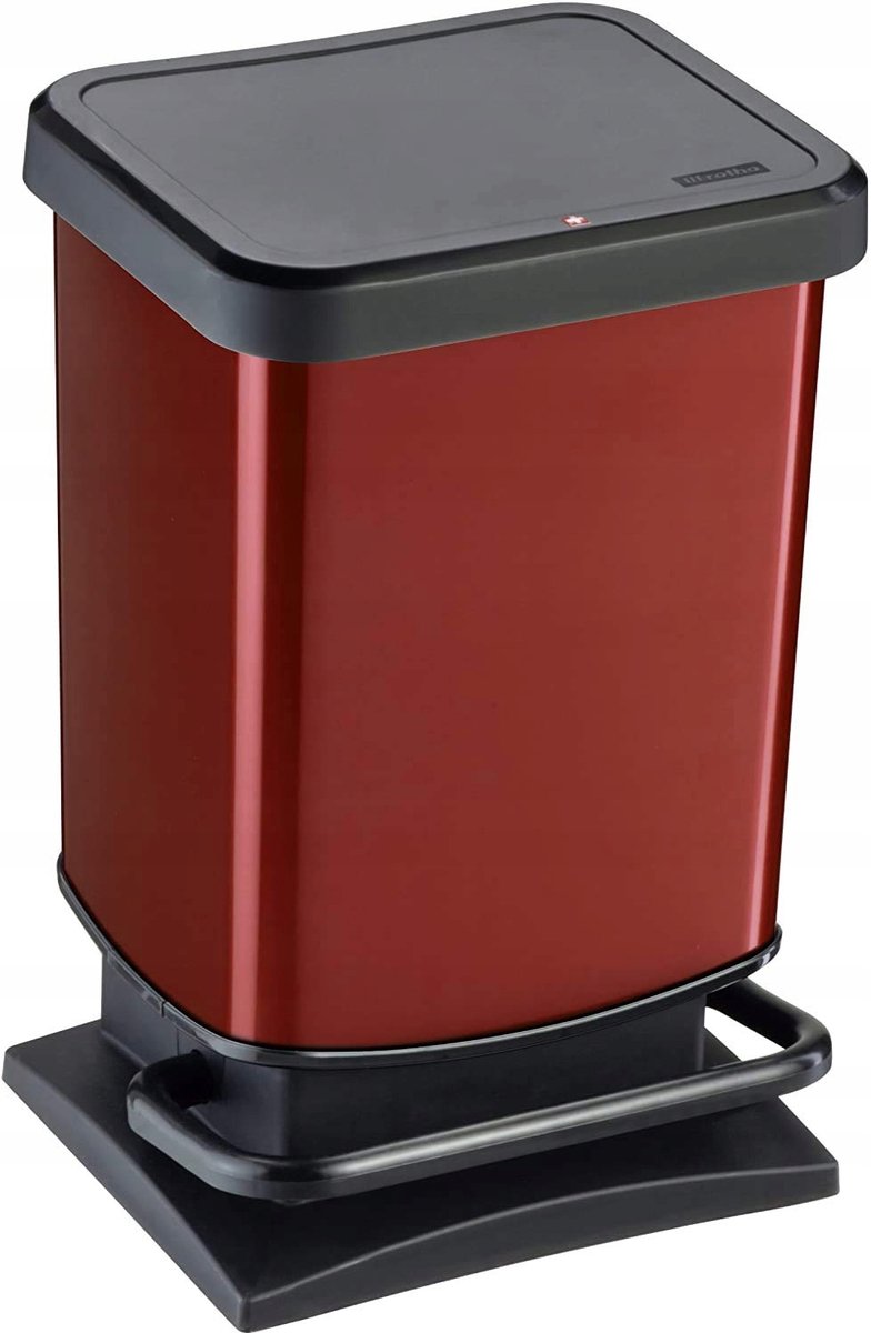 Metalen Prullenbak met Pedaal - 20L - Stille Sluiting - Zilverkleurig