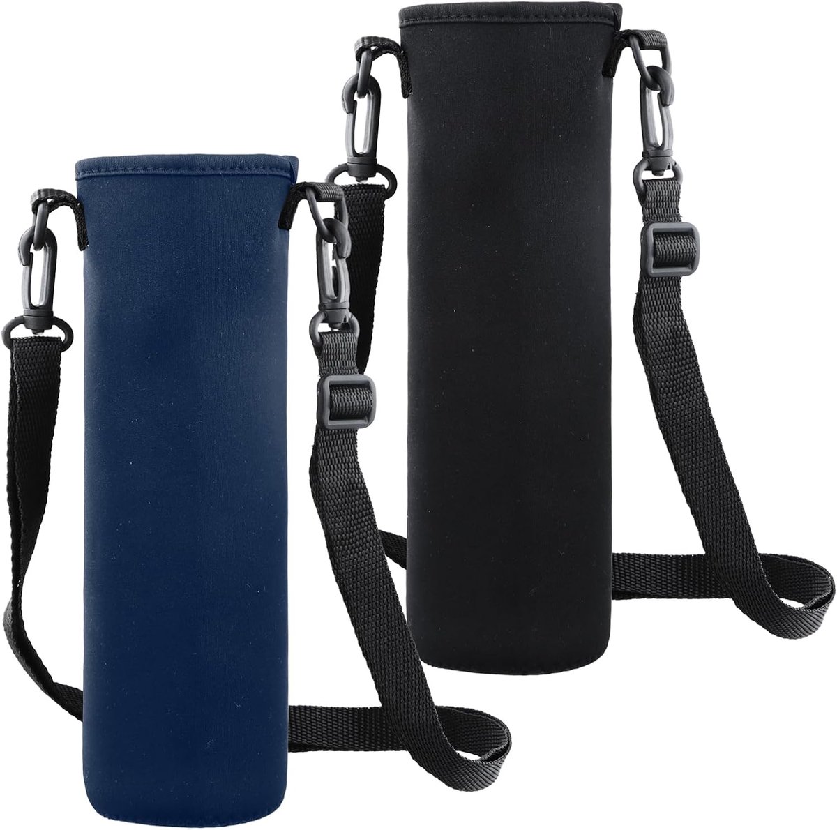 Dokeno Water Bottle Holders, 2 Pcs Bottle Holder Bag with Adjustable Shoulder Strap 8×25cm Thermoholder Bag Fireproof - ShopVlot