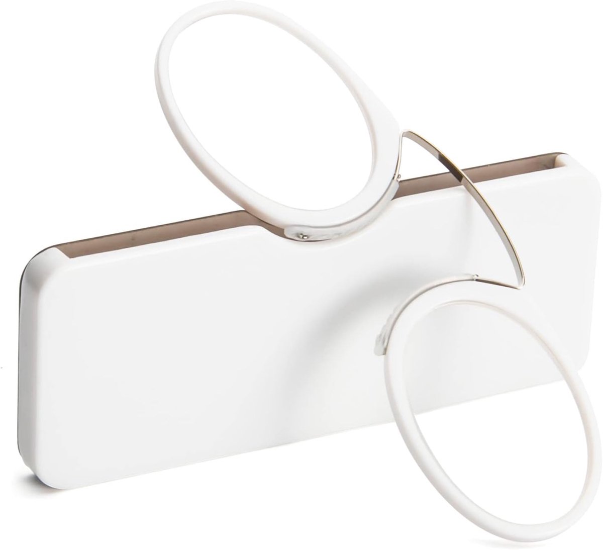 KoKoBin Unisex reading glasses, compact vision aid, mini nose clip, wireless reading glasses, non-slip, reading aid - ShopVlot