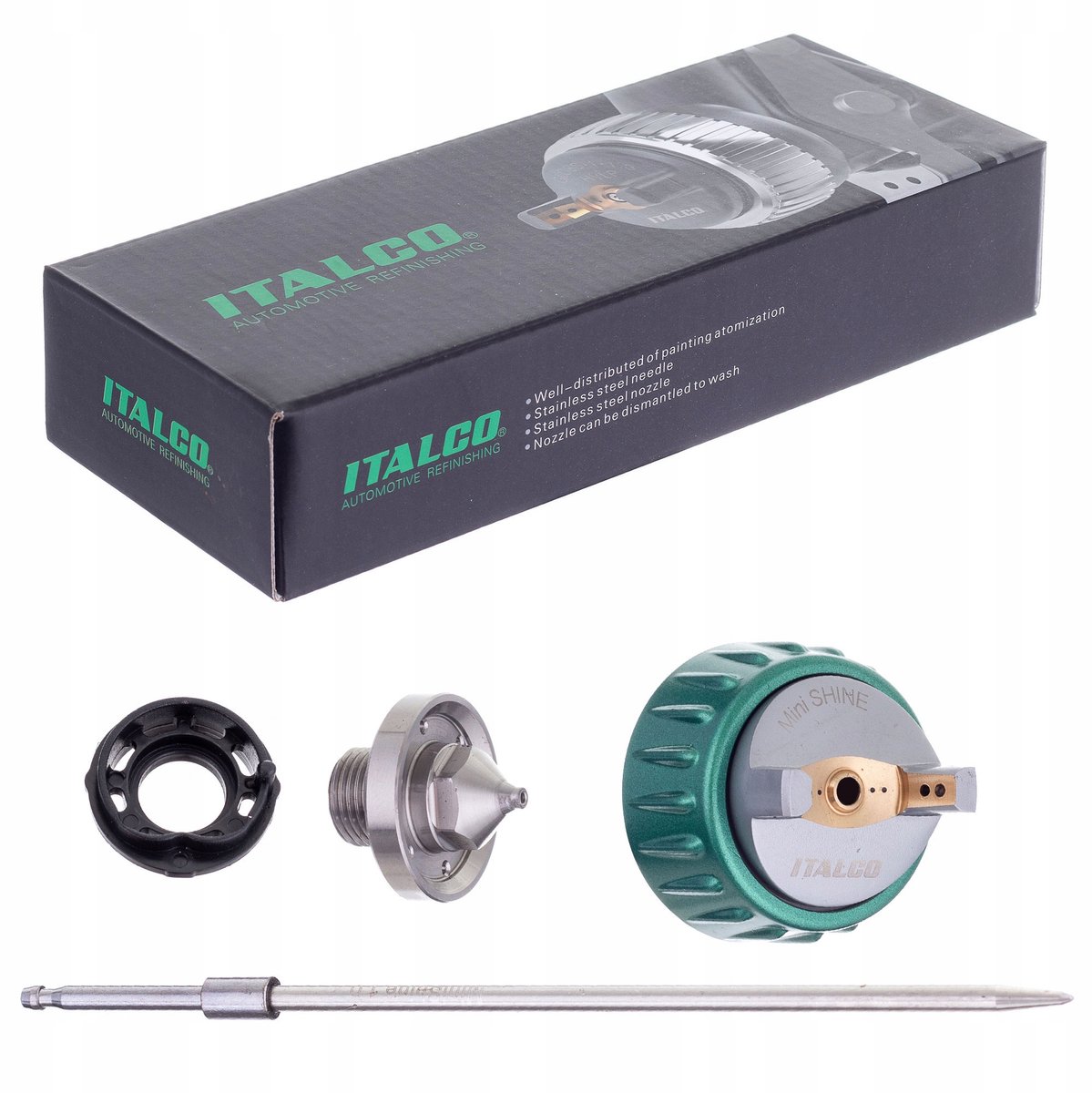 ITALCO MINI SHINE HVLP Spuitmond 1.0mm - Reserveonderdeel