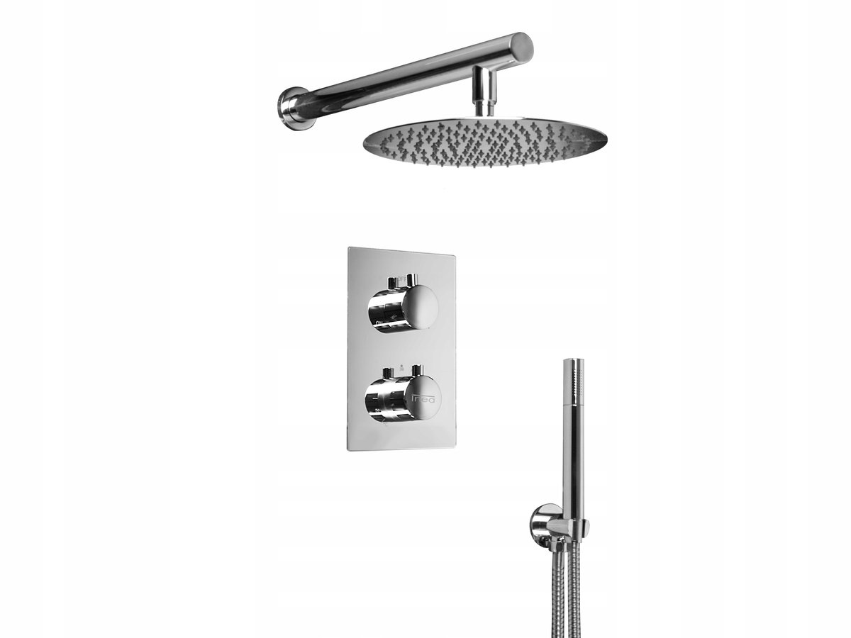 Inbouw Doucheset met Rainshower, Thermostaatkraan & Douchekop