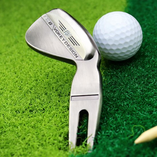 Golf Pitchfork met Ballmarker en Creatief Design voor Rasenreparatie van GOLF — afbeelding 5