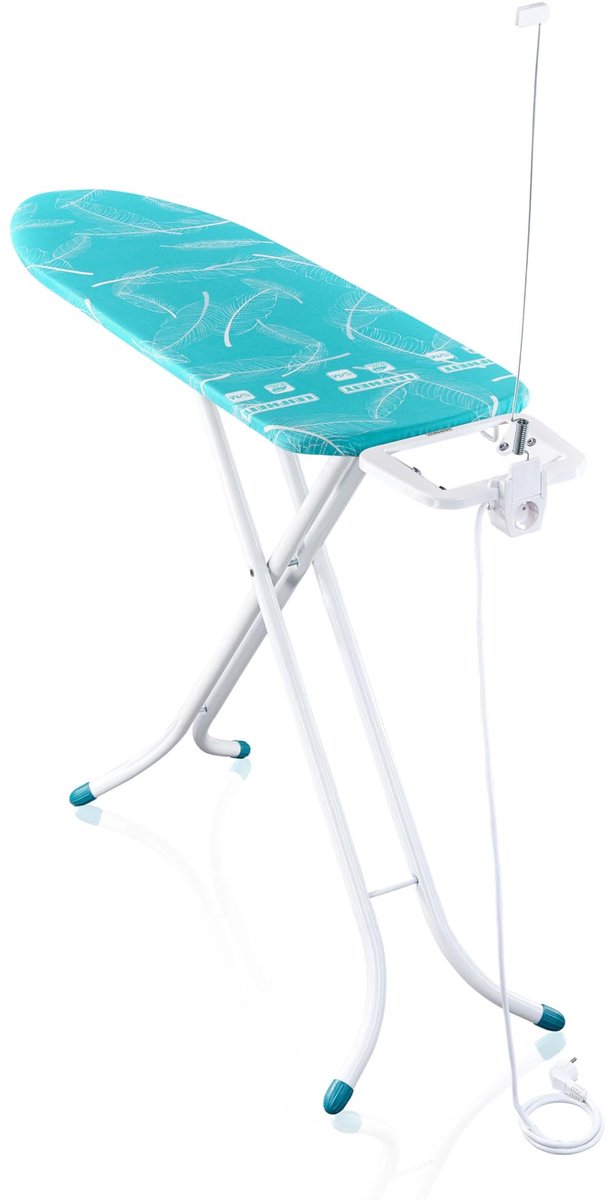 Famanu – Strijkplank Air Board M Compact Plus, Thermo-Reflect, 120 x 38 cm, lichtgewicht en efficiënt