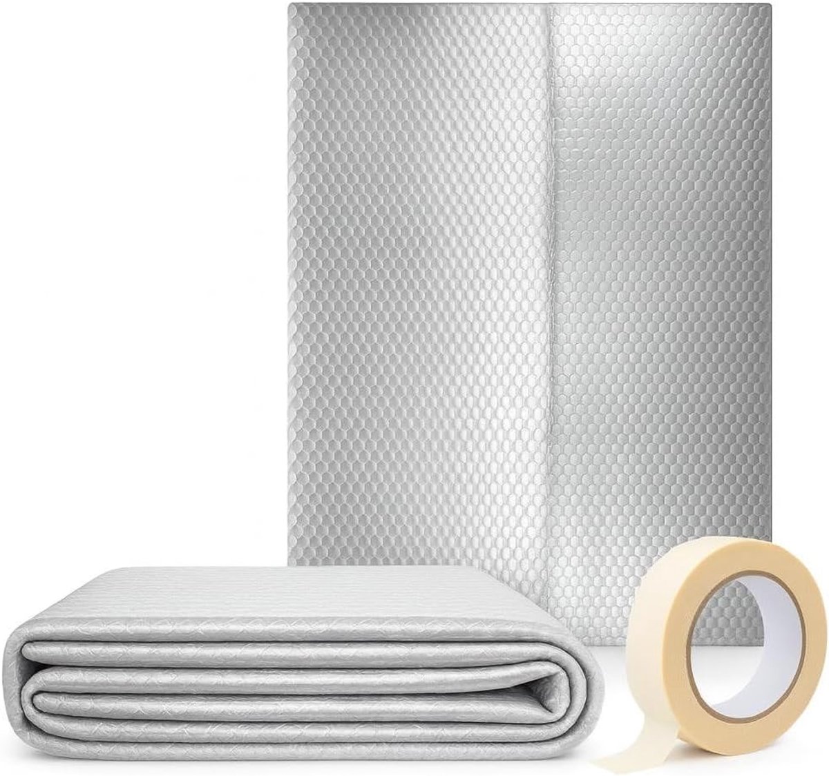 Perfect Cover Radiatorfolie - Achter de radiator - Isolatiefolie - Warmtereflecterende noppenfolie - Aluminiumfolie - ShopVlot