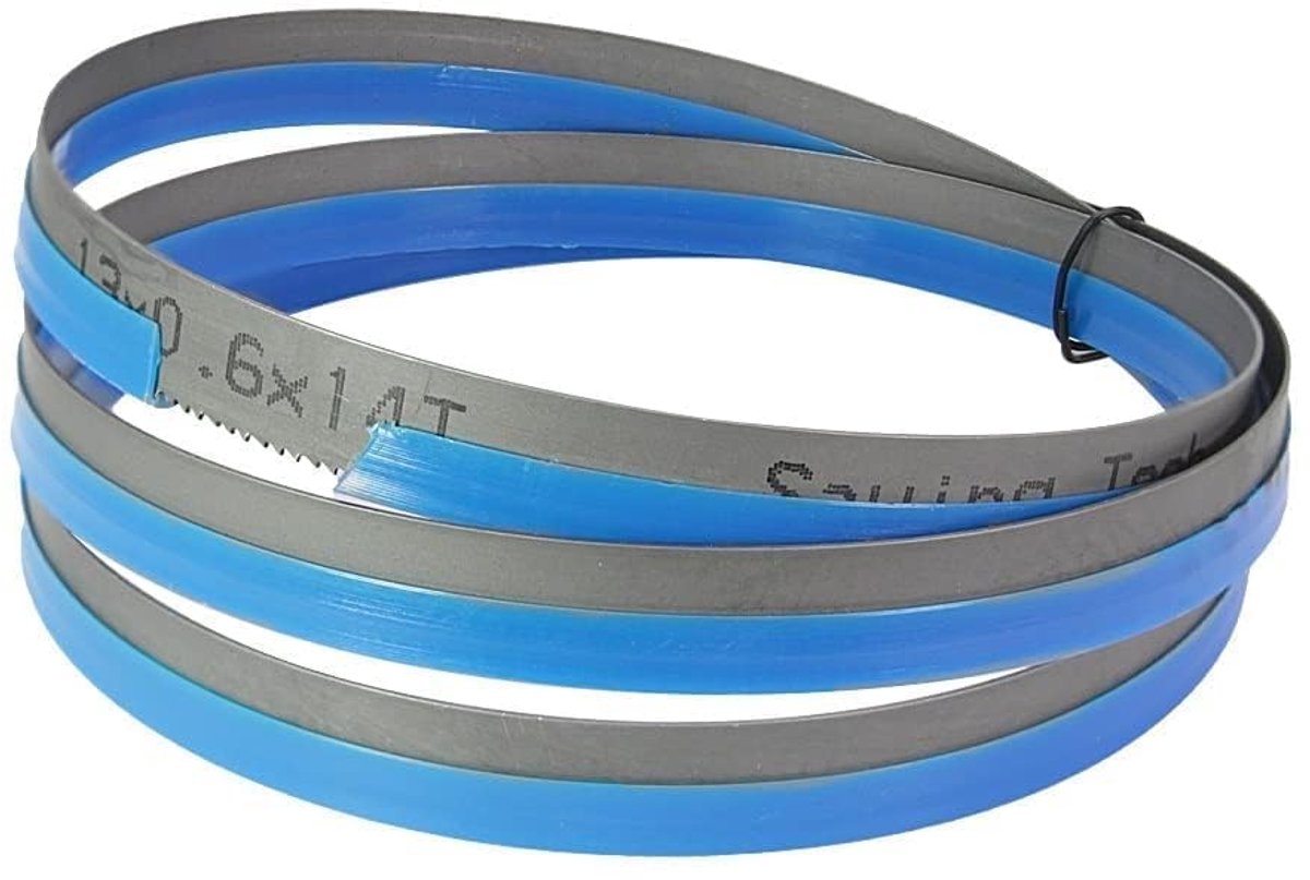 Metaal zaagbladen - Bandzaagbladen set - Metaal snijden - M42 Bi-metaal - 1140x13x06mm - Zilver