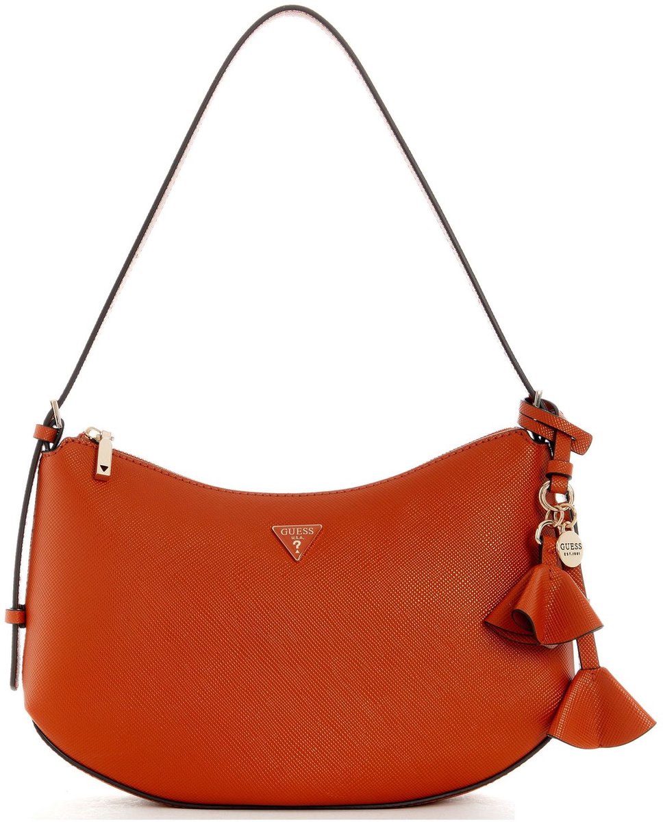 GUESS schoudertas Danielle Shoulder Bag Ginger oranje