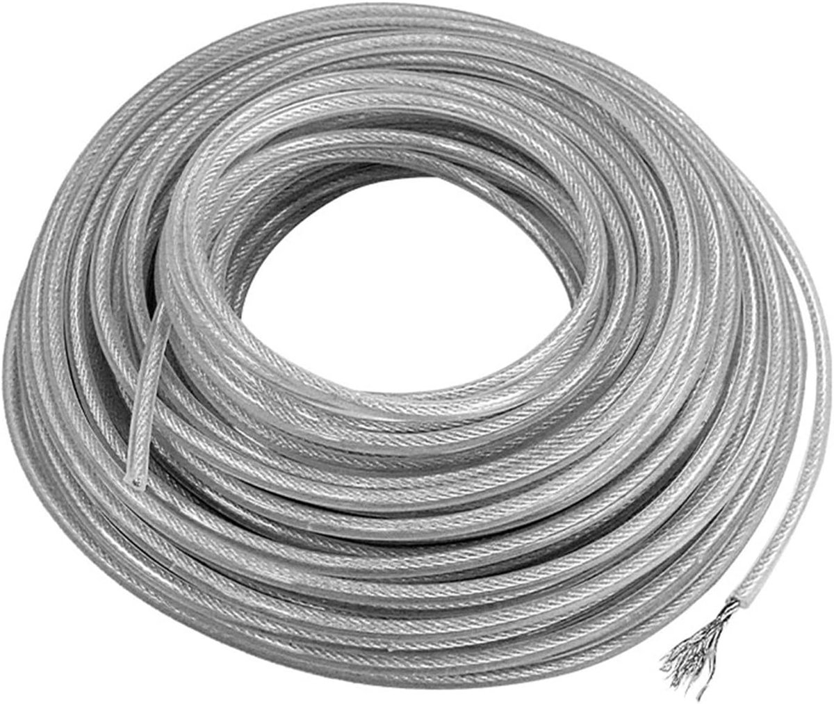 Strimmer Line 2mm/3mm * 5m/10m/15m/45m Steel Wire Nylon Grass Trimmer Line Long Round Brush Cutter Trimmer Rope Lawn - ShopVlot