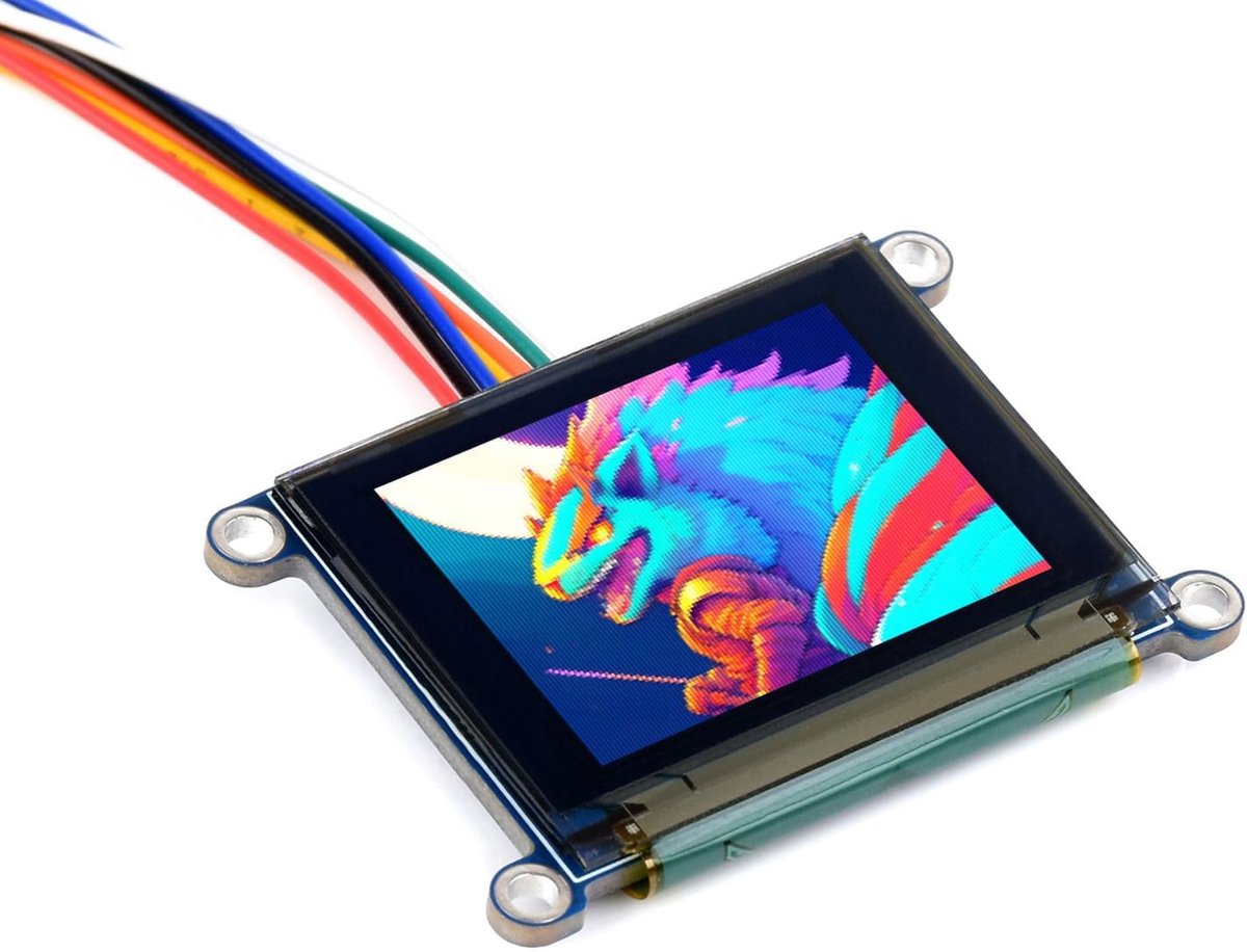 1.27 inch RGB OLED Module for Raspberry Pi/Arduino/STM32 128×96 Display 262K Colors Onboard Driver SSD1351 SPI - ShopVlot