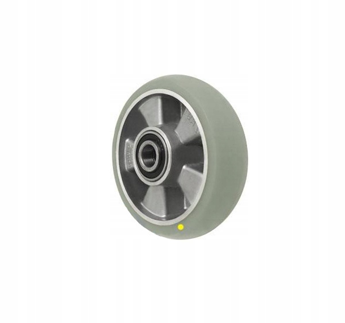 Elektrostatyczne wielen van aluminium en polyurethaan, 160mm