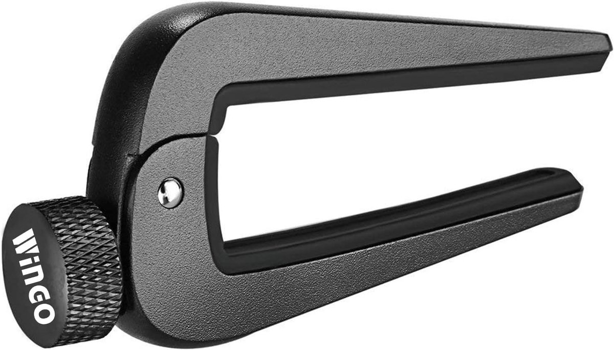 JX CAPO 9.2 x 4.2 x 1.8cm/ 3.62 x 1.65 x 0.7inch Universal JX-06 Black - ShopVlot