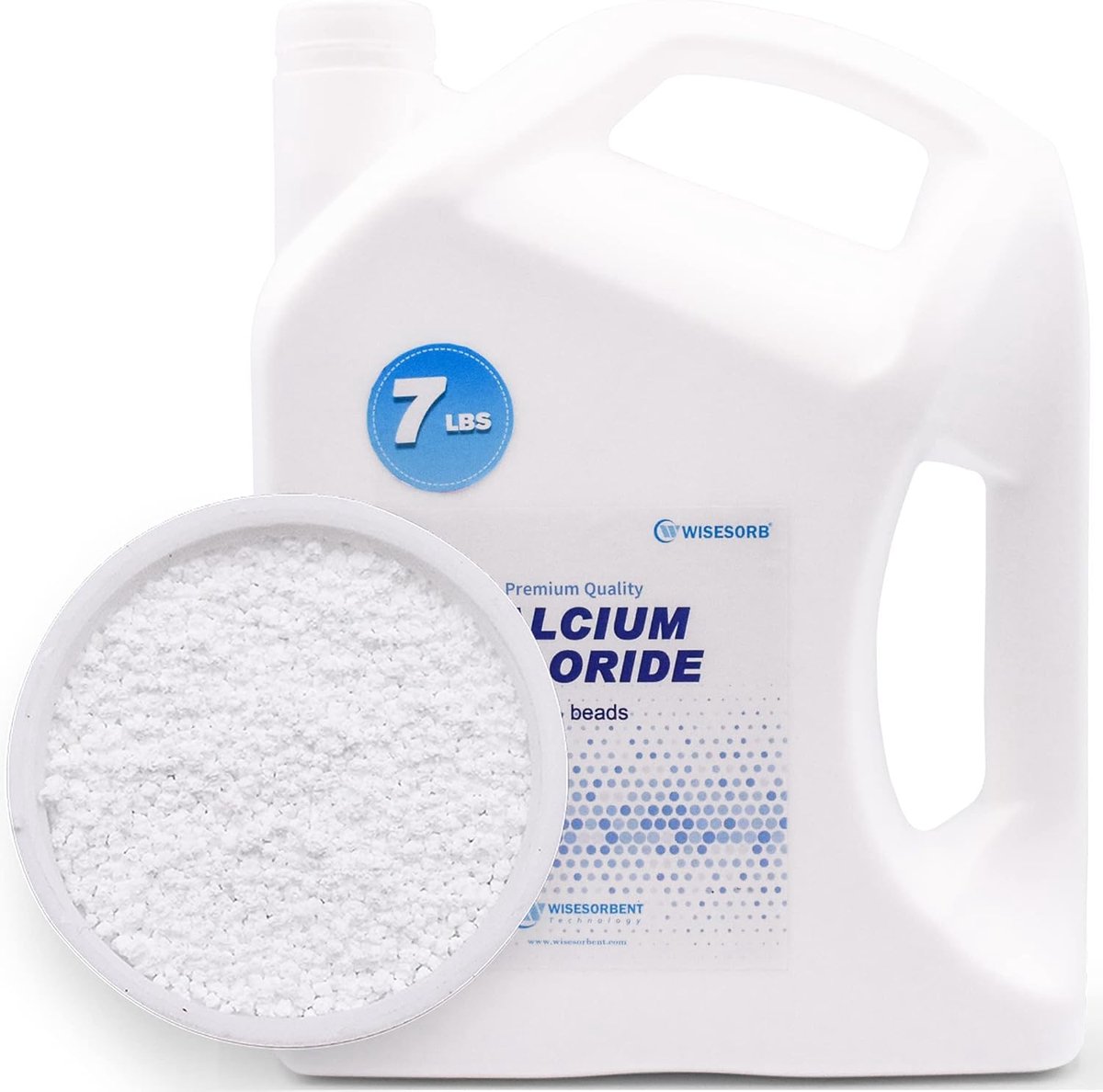 Ontvochtiger 7 lbs - Calciumchloride - Premium kwaliteit - Ideaal voor vochtbestrijding