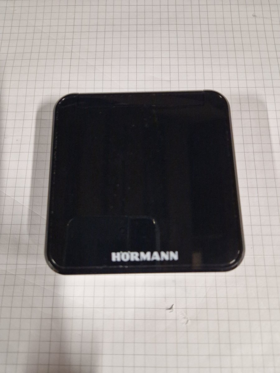 Zwart Hörmann codeklavier FCT 10-1 / 868-BS