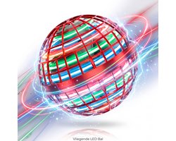 Namajunas Flying Ball – Mini Drone voor Binnen, Fly Spinning Ball & Flying Spinner met LED, Fidget Toy en Boomerang Spinner, Interactief Speelgoed voor Kinderen en Volwassenen, Kerstcadeau