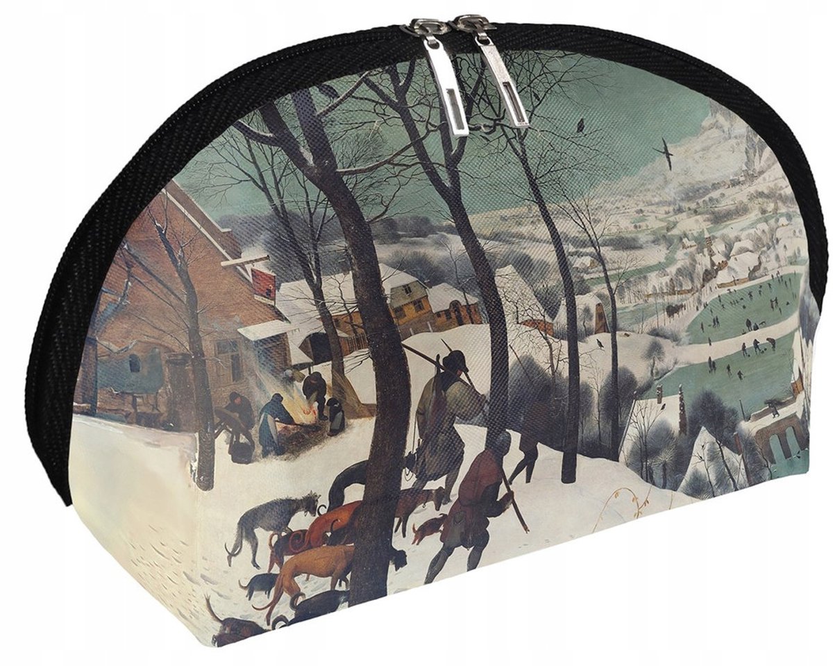 Kosmetische Tas 'Jagers in de Sneeuw' - Pieter Bruegel de Oude